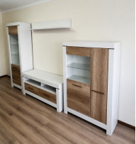 Витрина REG 1D1W Белен Сосна каньон/Дуб корабельный Gerbor