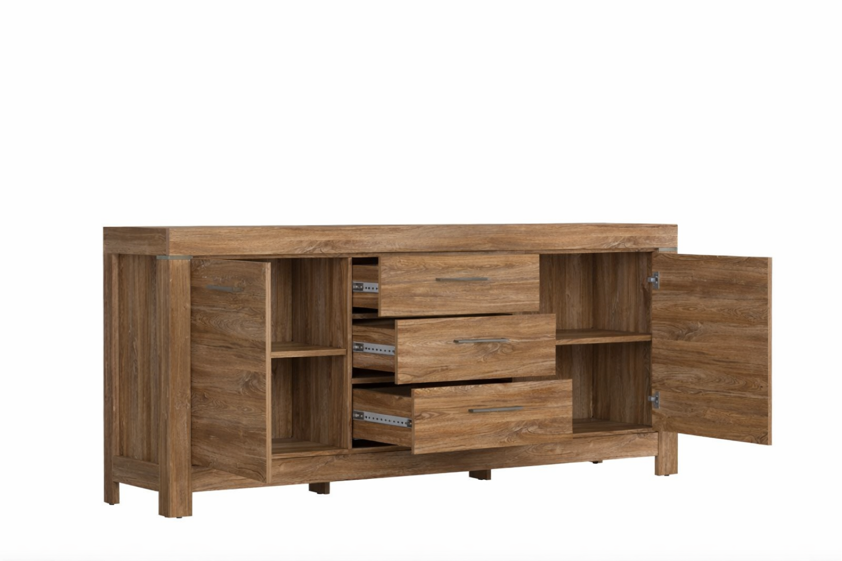 Комод 200 см KOM2D3S/9/20 Герман BRW