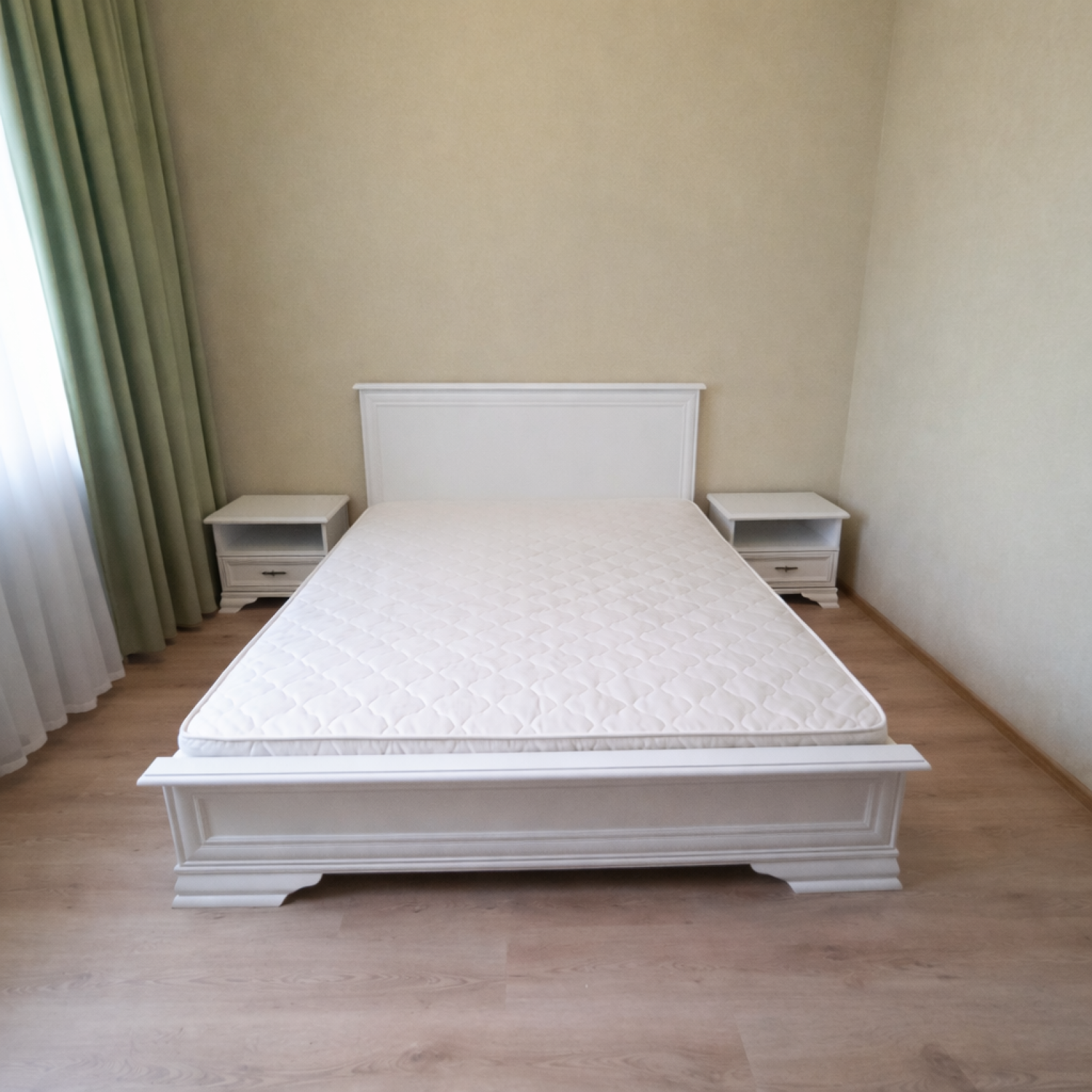 Кровать LOZ 160 Кентукки Белый альпийский BRW