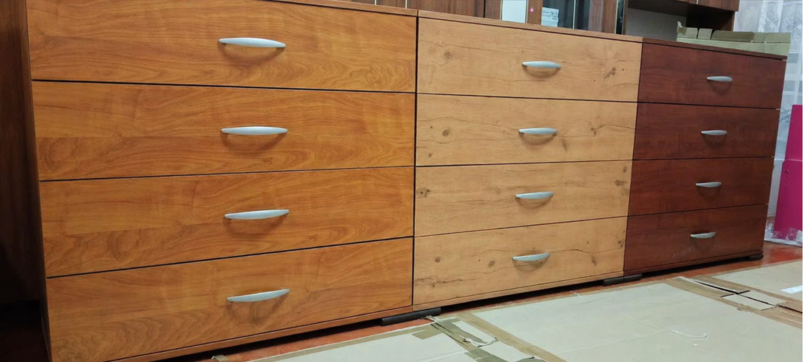 Комод на 4 ящика 90 см (KOM4S 9/9) Клен онтарио BRW