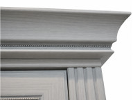 Письменный стол 130 Вайт Ясен снежный/Сосная серебряная Gerbor