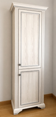 Пенал 2D Вайт Ясен снежный/Сосная серебряная Gerbor
