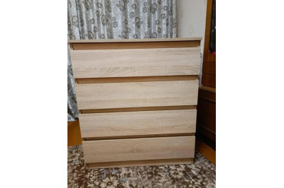 Комод Лайт 4 із ящиками Дуб сонома 80*45*90 