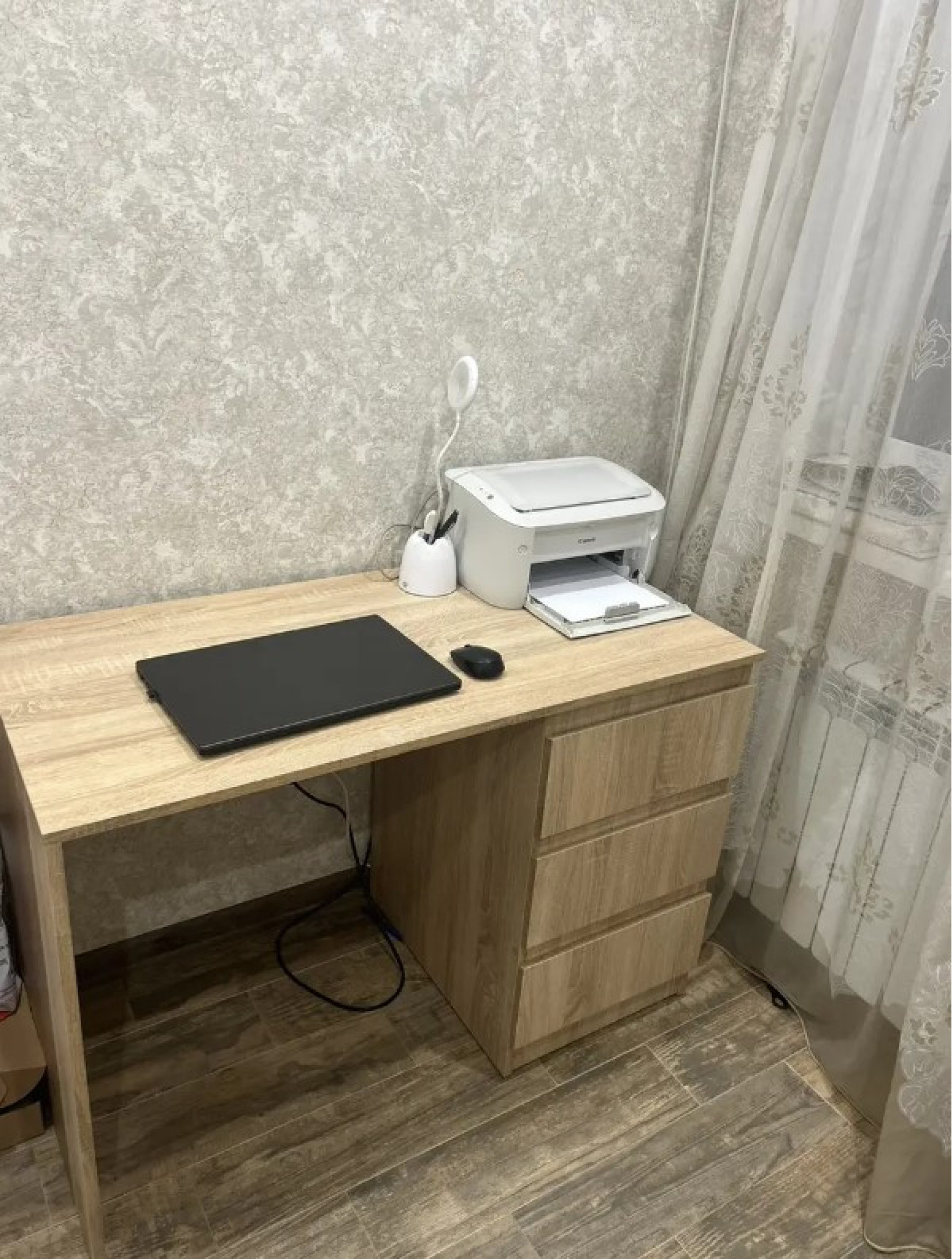 Стол письменный Лайт Дуб сонома Правый 110*55*75 
