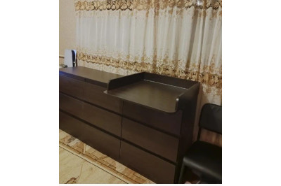Комод Лайт 9 із накладним пеленатором Венге 190*45*90 