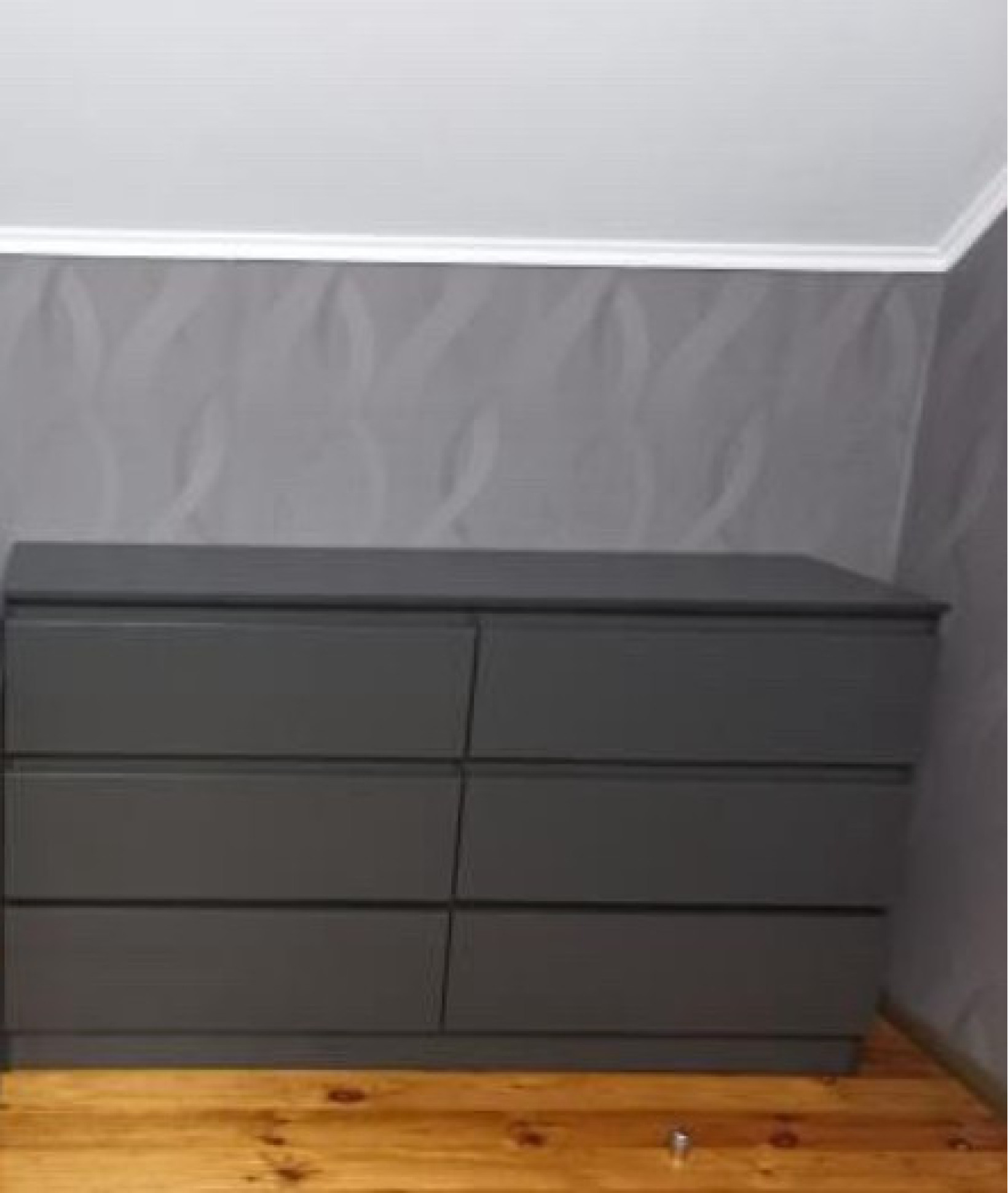 Комод Лайт с 6 ящиками Антрацит 160*45*90 