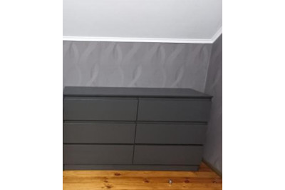 Комод Лайт із 6 ящиками  Антрацит 160*45*90 