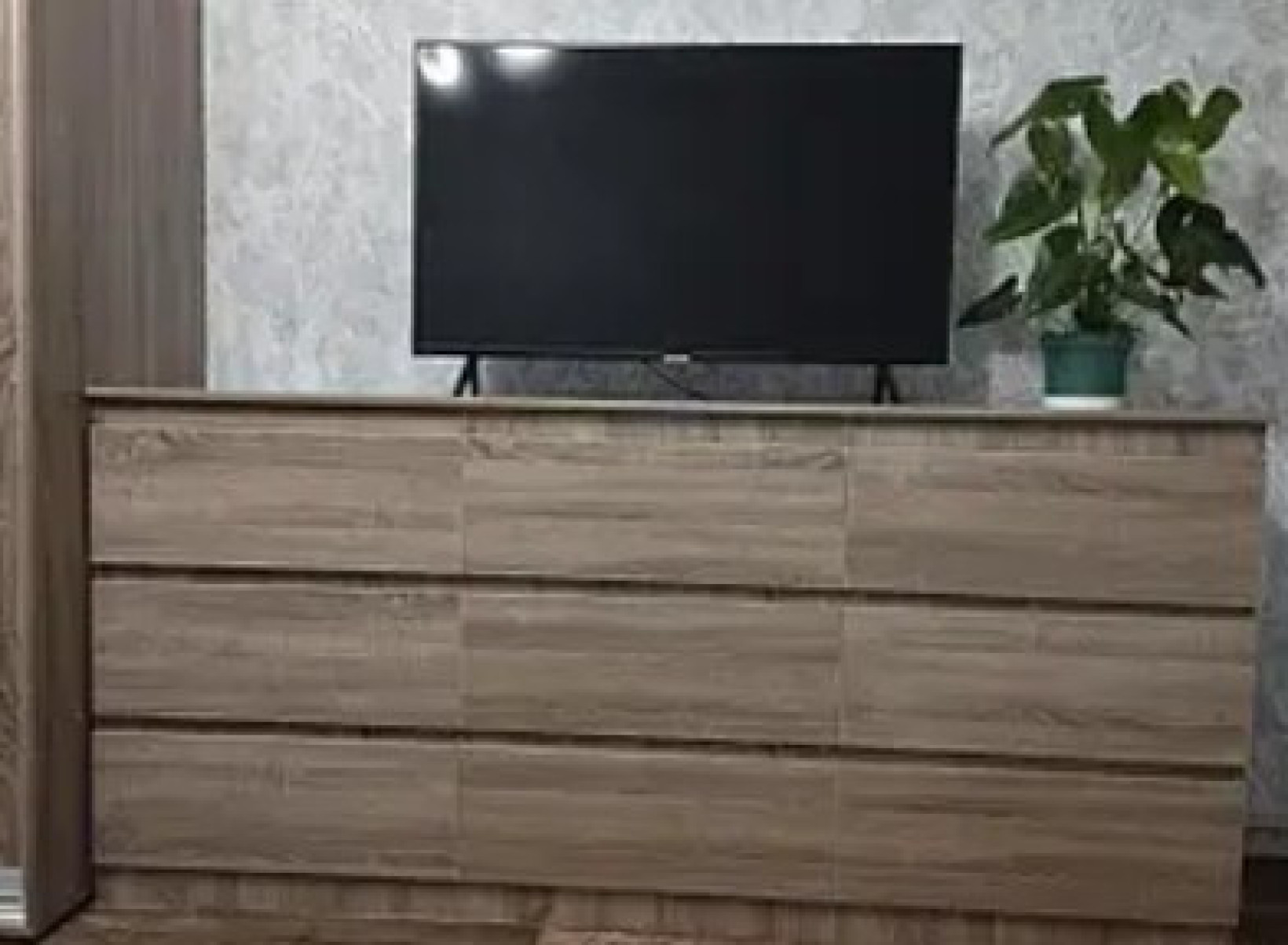 Комод Лайт 9 ящиков  Трюфель 190*45*90 