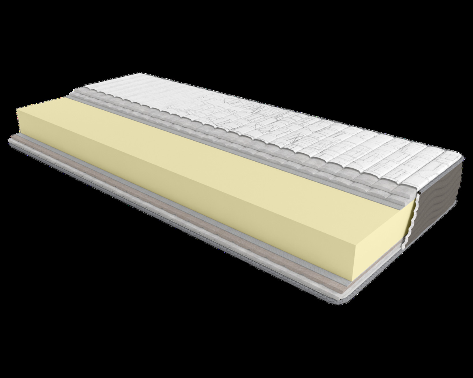 Матрас Slim Roll 1200x2000 Take & Go EMM