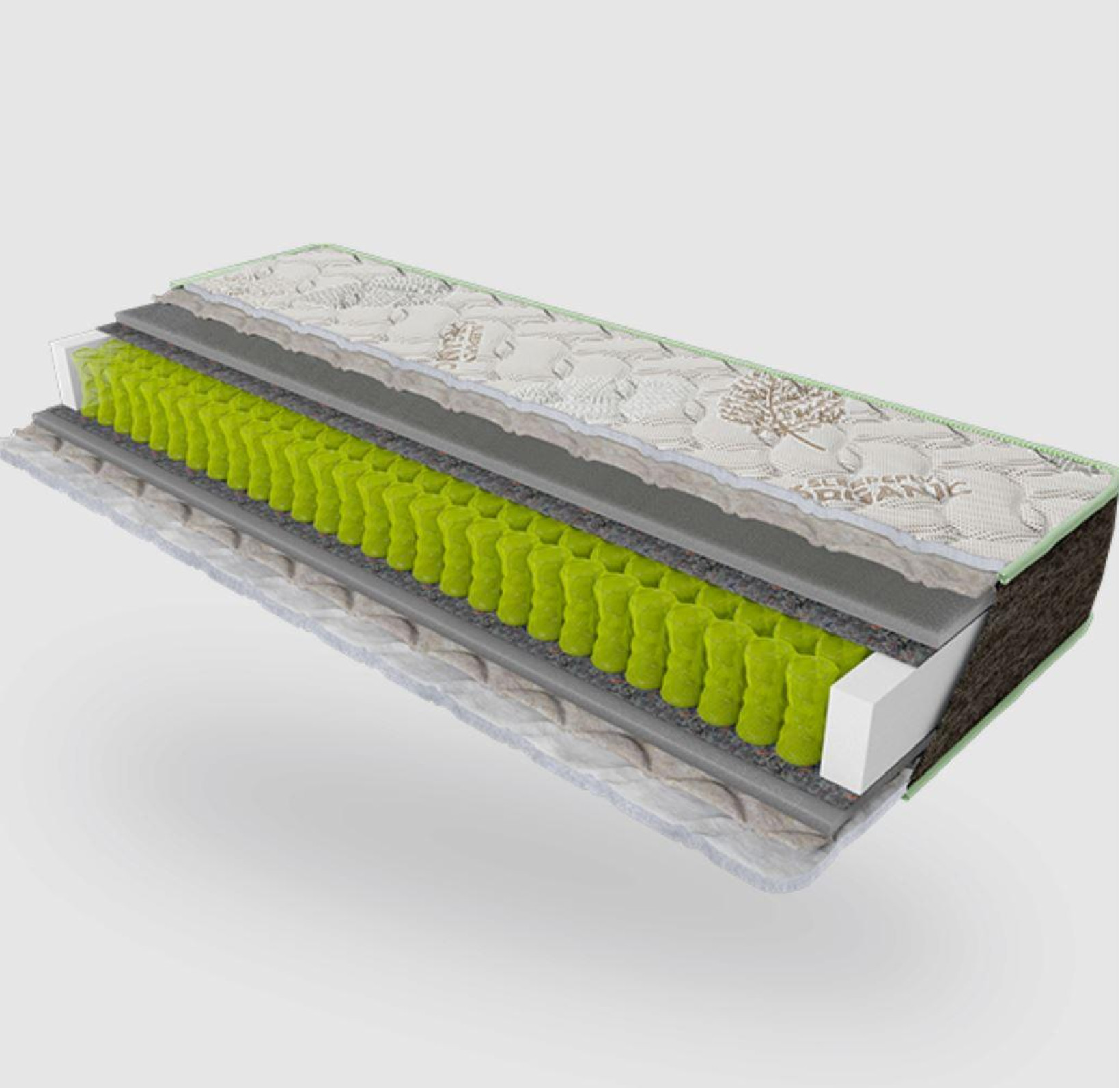 Матрас Epsilon 1400x2000 Sleep & Fly Organic EMM