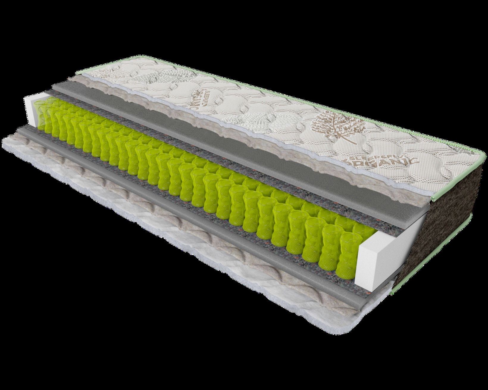 Матрас Epsilon 1500x1900 Sleep & Fly Organic EMM