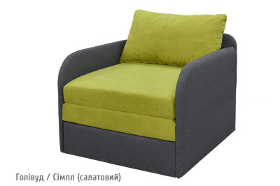 Дитячий диван Юніор New Голівуд/Сімпл (салатовий) Меблі-Сервіс