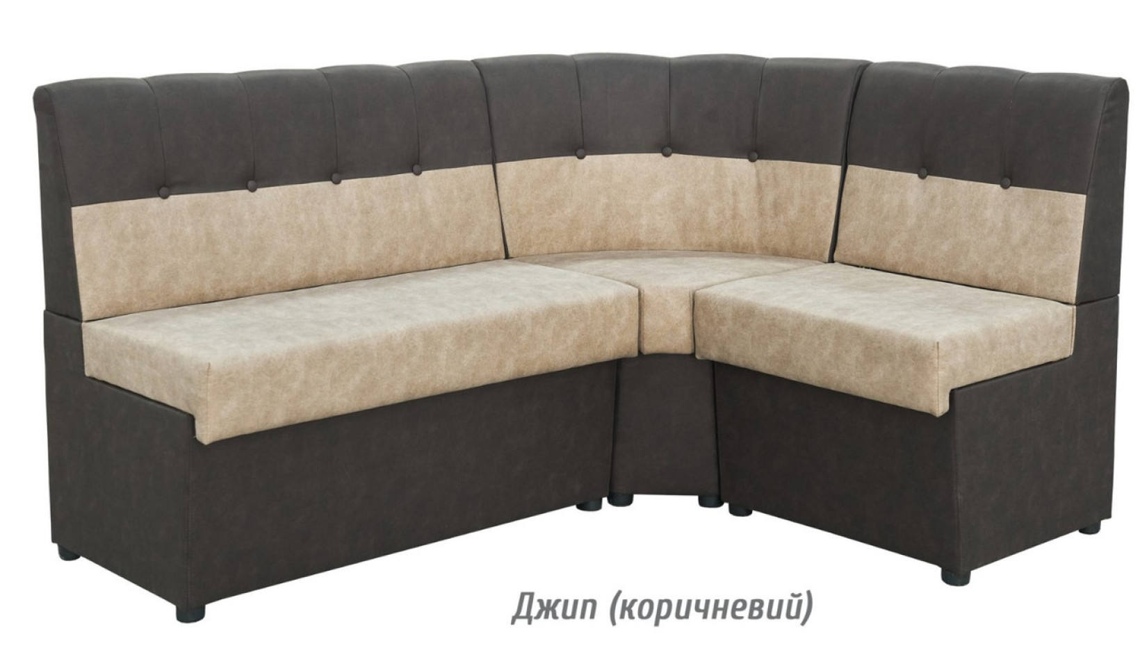 Кутик кухонний Олімп Джип (коричневий) Меблі Сервіс