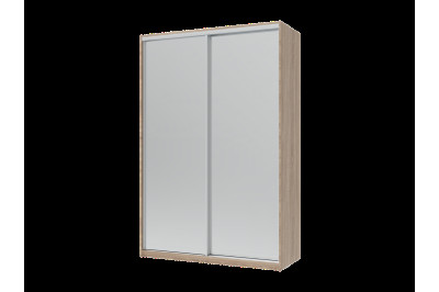 Шкаф купе Doros Сити Лайт 2 Зеркала 150х60х225 (44900073) Дуб сонома