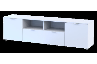 Комод Doros Рон 4  2 фасада 2 шухляды 180х38х50 (44900221) Белый 