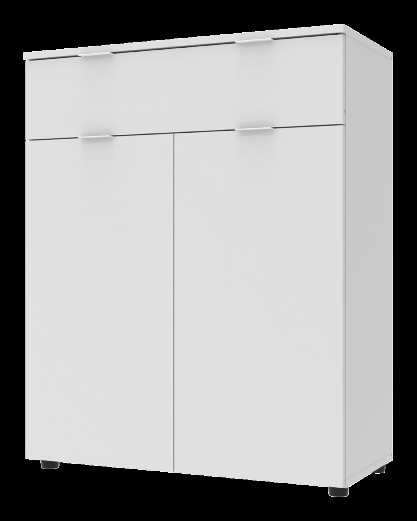 Комод Doros Рон 2 2 фасады 1 шухляда 80х38х100 (41516003) Белый