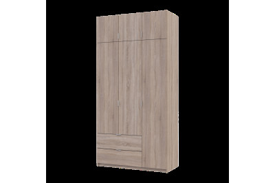 Шкаф для одежды Лукас 3 ДСП 120х50х240 (80737799) Дуб сонома