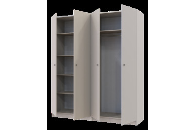 Комплект Doros Промо с полками 2+2 ДСП 180х48х204 (44900290) Кашемир