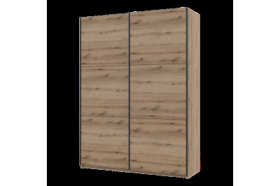 Шкаф купе Doros G-Caiser 2 ДСП / 3 части 180х60х240 (80737748) Дуб Эвок 