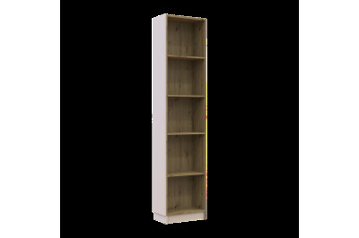 Этажерка к шкафу Дэйл Кашемир/Дуб Артизан 52х28х220 (41516118)  Doros 