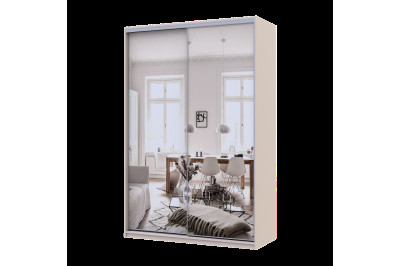 Шкаф купе Doros Сити Лайт 2 Зеркала 150х60х225 (80736359) Кашемир 