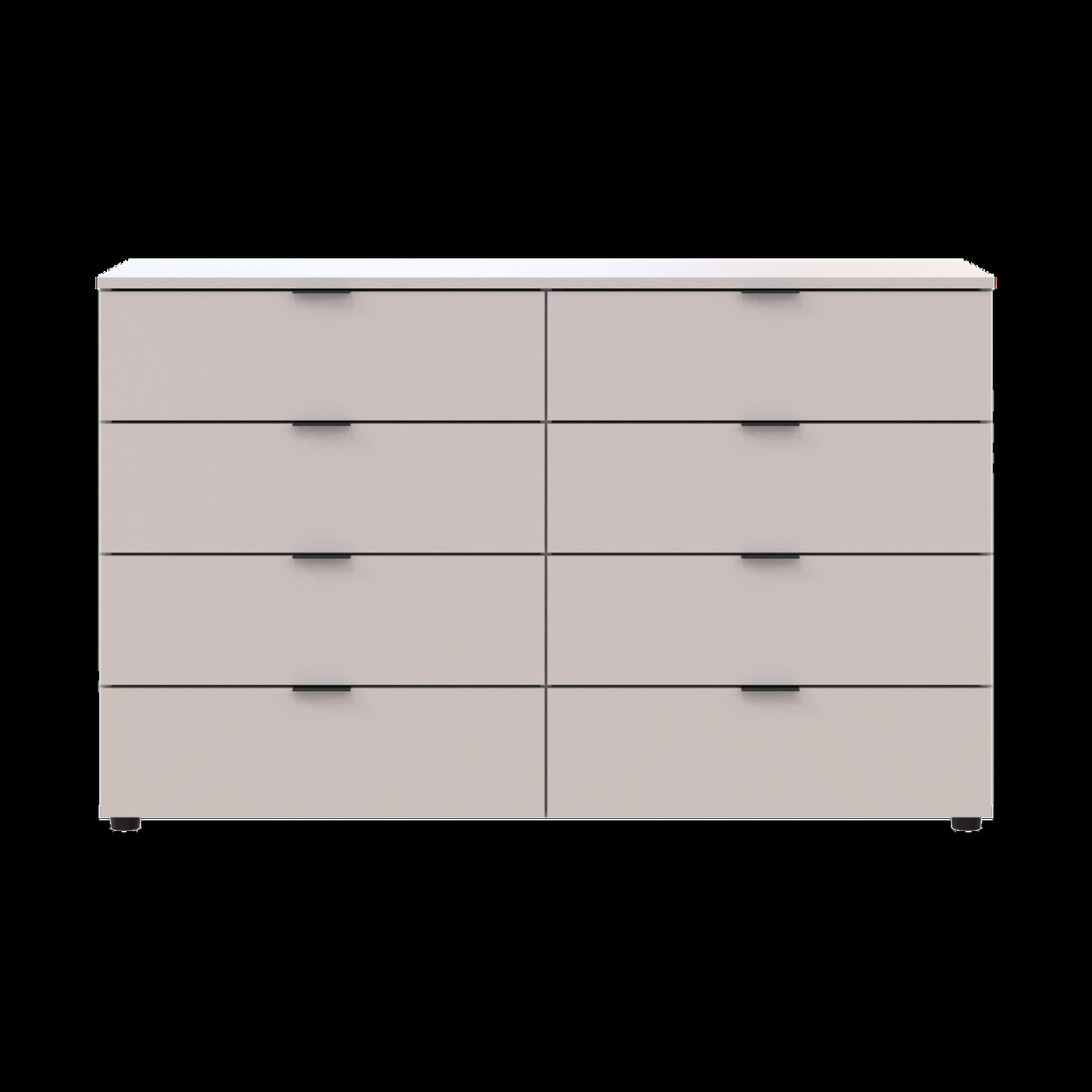 Комод Doros Рон 8 на 8 Ящичков 130х38х81 (41516171) Кашемир