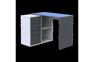Офисный стол Doros T8 100х83х75 (41516125) Белый/Графит