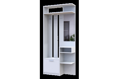 Прихожая Doros Ривьера 91,5х30х203 (80387331) Белый