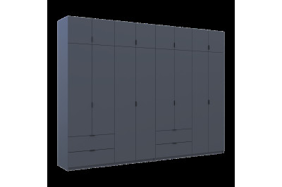 Шкаф для одежды Doros  Лукас 4+4 ДСП 320х50х240 (42005129) Графит