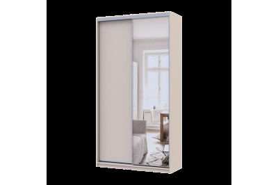 Шкаф купе Doros Сити Лайт 1 ДСП / 1 зеркало 120х45х225 (80736338) Кашемир 
