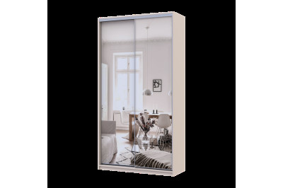 Шкаф купе Doros Сити Лайт 2 Зеркала 120х45х225 (80736344) Кашемир 