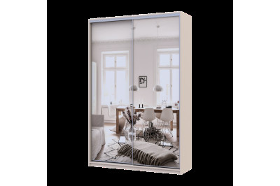 Шкаф купе Doros Сити Лайт 2 Зеркала 150х45х225 (80736362) Кашемир 