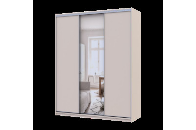 Шкаф купе Doros Сити Лайт 2 ДСП/1 зеркало 180х60х225 (80736371) Кашемир 