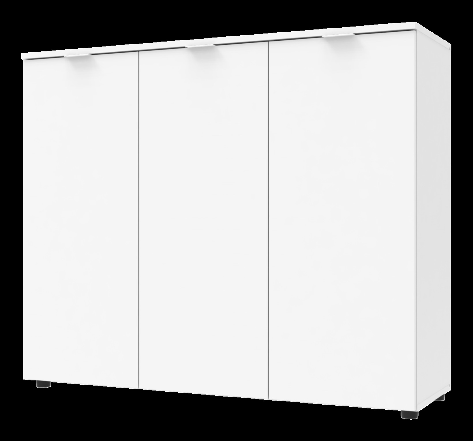 Комод Doros Рон 6 3 фасада 120х38х100 (41515999)  Белый 