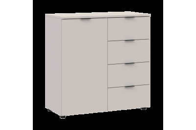 Комод Doros Рон 1 1 фасад 4 шухляды 80х38х81 (41516043) Кашемир