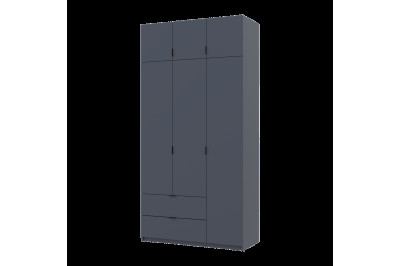 Шкаф для одежды Лукас 3 ДСП 120х50х240 (80737797) Графит