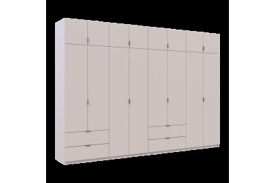 Шкаф для одежды Doros Лукас 4+4 ДСП 340х50х240 (42005140) Кашемир
