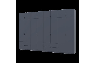 Шкаф для одежды Doros Лукас 4+4 ДСП 360х50х240 (42005145) Графит
