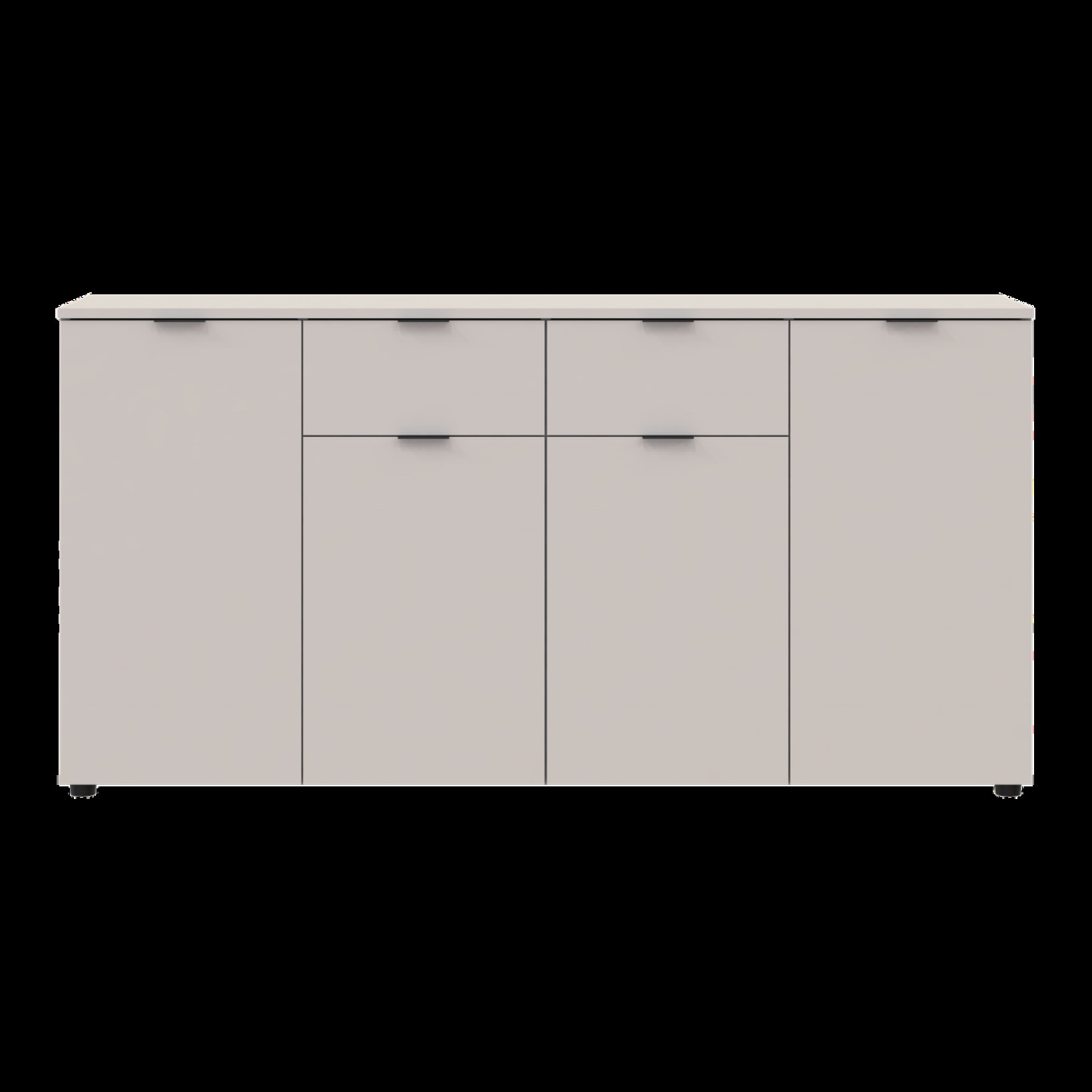 Комод Doros Рон 7 4 фасади 2 шухляди 160х38х81 (41516049) Кашемир