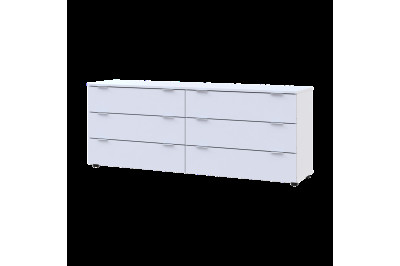 Комод Doros Рон 9 на 6 Ящичков 160х38х62 (41516175) Белый