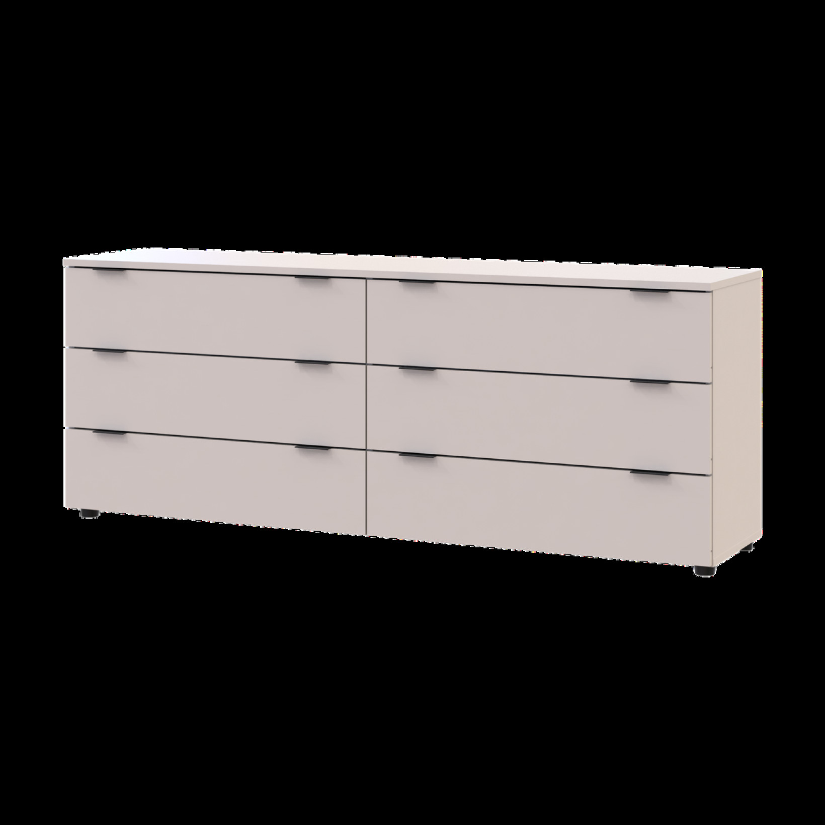 Комод Doros Рон 9 на 6 ящичков 160х38х62 (41516174) Кашемир