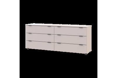 Комод Doros Рон 9 на 6 ящичков 160х38х62 (41516174) Кашемир