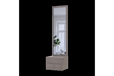 Тумба с зеркалом Doros Сола ДСП/зеркало 45х40х168.6 (44900371) Канноло