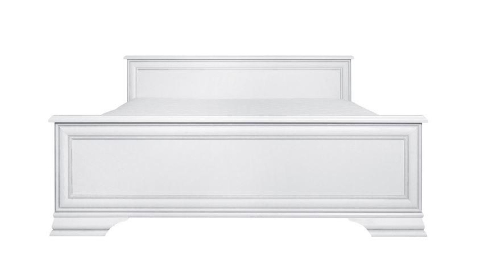 Кровать LOZ 160 Кентукки Белый альпийский BRW