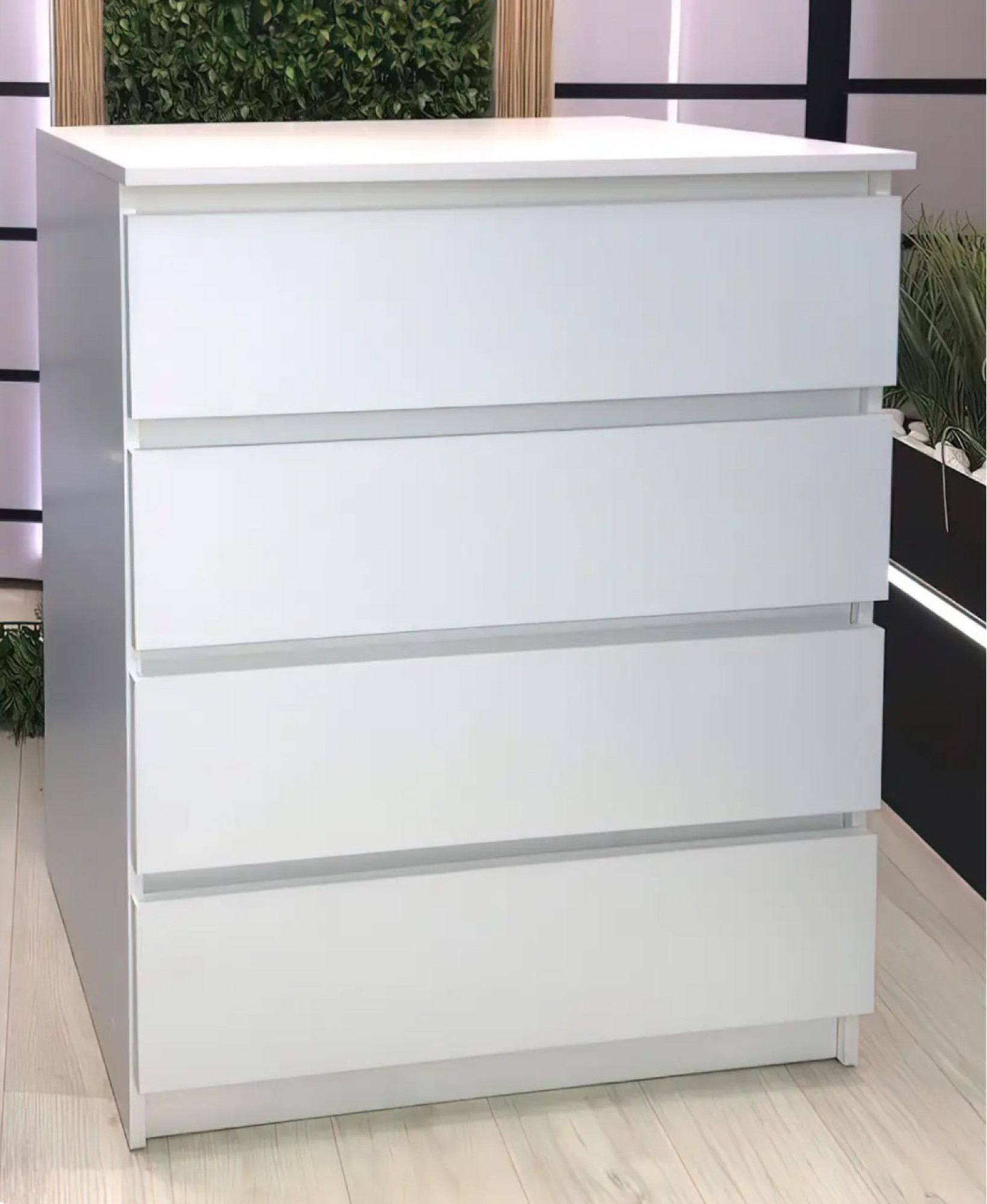 Комод Лайт 4 із ящиками Білий 80*45*90 
