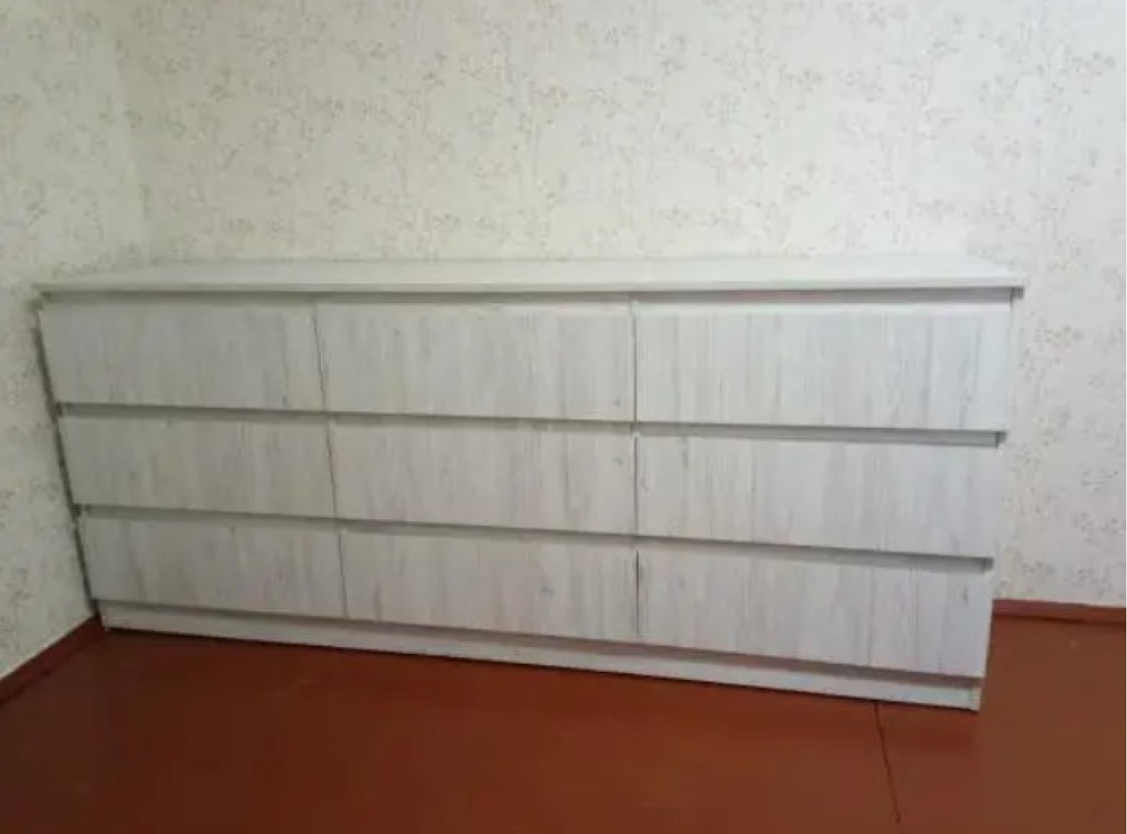 Комод Лайт 9 ящиков Аляска 190*45*90 