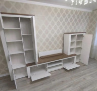 Стінка у вітальню Монтреал 315 Дуб Крафт табако/ Матера Меблі Сервіс
