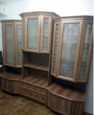 Витрина Барон 240 Орех Мебель Сервис