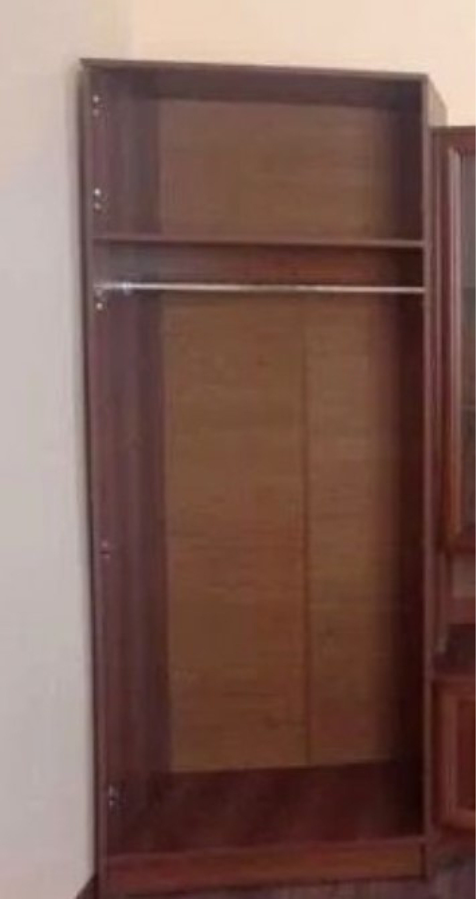 Шкаф 2д Барон 80 Орех Мебель Сервис