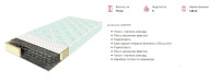 Матрас ComFort Hard 140х200 ComFort EMM Матрас ComFort Hard 140х200 ComFort EMM